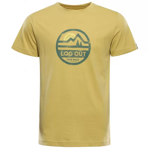  Pánske tričko ALPINE PRO TERMES 4 SOUTHERN MOSS VARIANT PC 