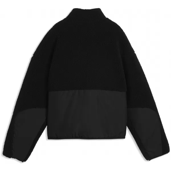  Dámska bunda PUMA RE:FIBRE SHERPA JACKET W 69456701 PUMA BLACK 