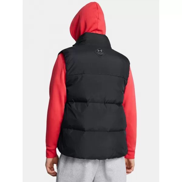  Pánska vesta UNDER ARMOUR LIMITLESS DOWN VEST 1384642-001 ČIERNA 