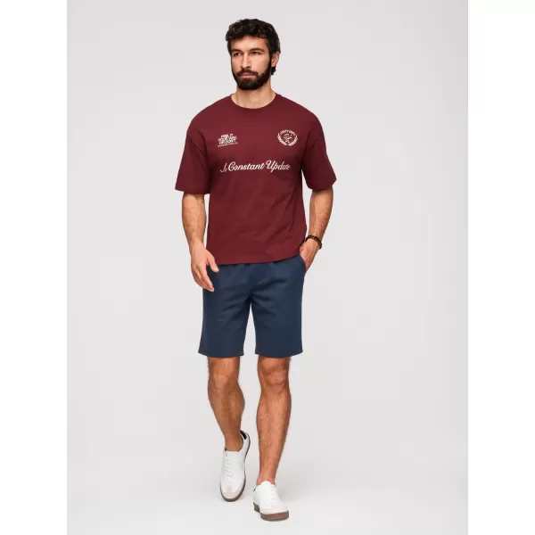  Pánske kraťasy OMBRE OM-SRSK-0124 NAVY BLUE 