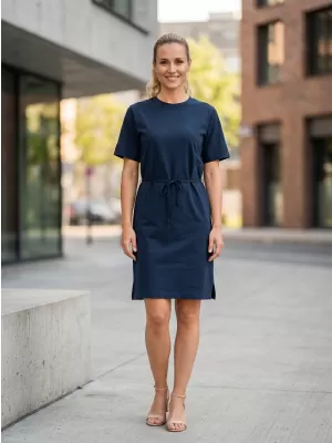 Dámske šaty MALFINI MUSE 816 NÁMORNÁ MODRÁ