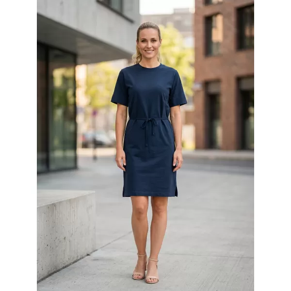  Dámske šaty MALFINI MUSE 816 NÁMORNÁ MODRÁ 