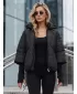 Dámska bunda DSTREET TY5826 ČIERNA