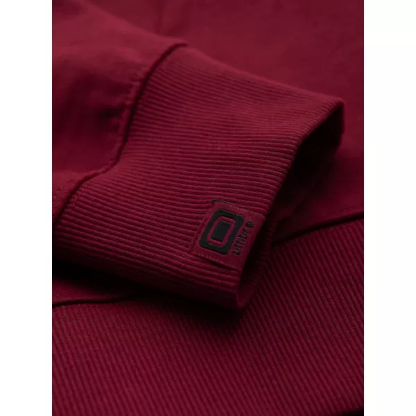  Pánska mikina OMBRE OM-SSZP-0256 RED 