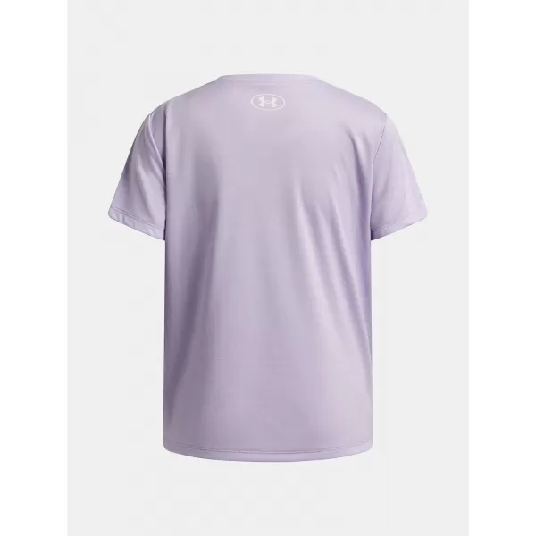  Dievčenské tričko UNDER ARMOUR TECH TWIST WDMK LOGO SS 6007134-536 FIALOVÁ 