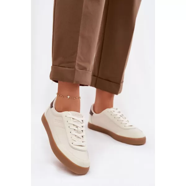  Dámske tenisky BIG STAR SHOES TT274311 BEIGE 