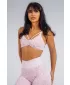 Medium support športová podprsenka s leopardím vzorom NEBBIA PRIMAL 854 PINK LEOPARD