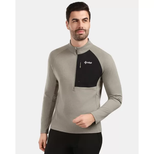 Pánska fleece mikina KILPI MONTALE-M 1M0203KI ZELENÁ 