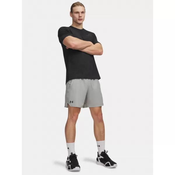  Pánske kraťasy UNDER ARMOUR VANISH WOVEN 6IN SHORTS 1373718-069 ŠEDÁ 