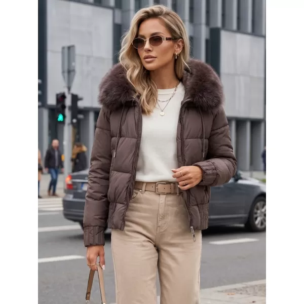  Dámska bunda DSTREET TY5831 HNEDÁ 