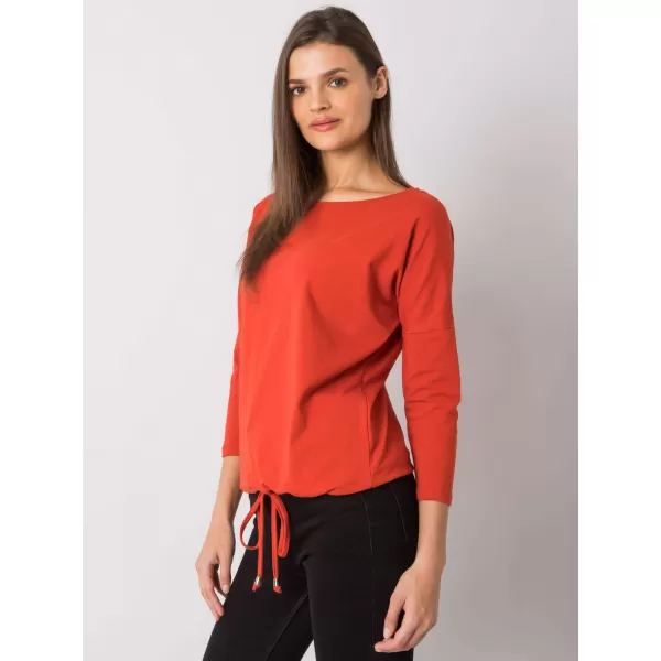  Dámska blúzka BASIC FEEL GOOD RV-BZ-4691.37P DARK ORANGE 