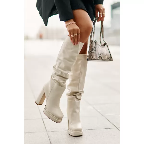  Dámske čižmy BOTO C-263 BEIGE 