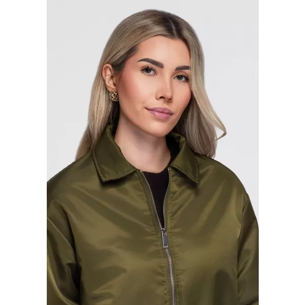  Dámska bunda OMBRE OW-JT-E0003 KHAKI 