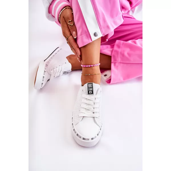  Dámske tenisky BIG STAR SHOES FF274024 WHITE 
