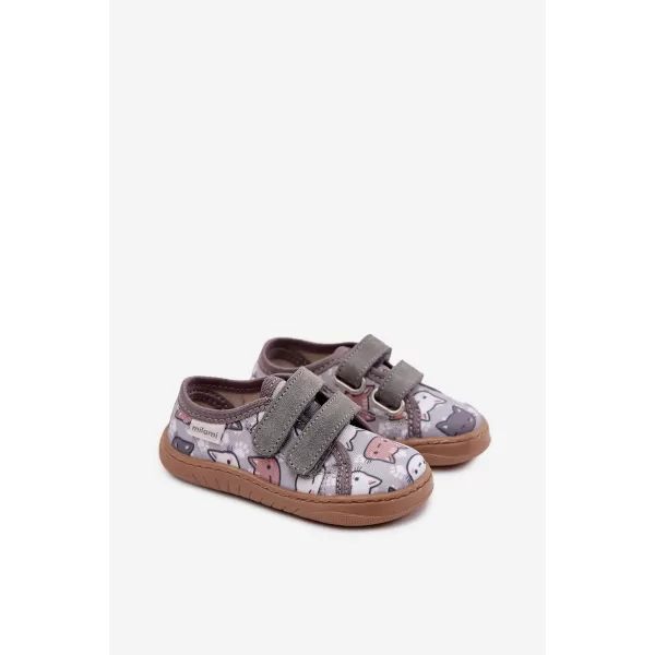  Detské papuče MILAMI BF3/BR-34 GREY 