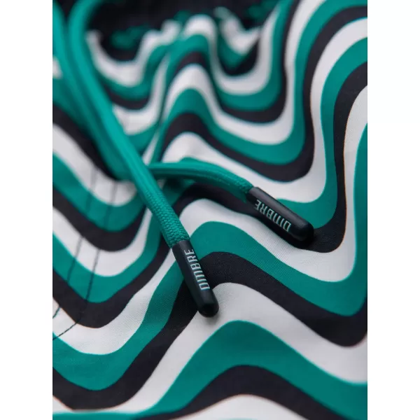  Pánske kraťasy OMBRE OM-SRSS-0221 GREEN AND BLACK 