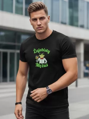 Pánske tričko DSTREET NX0103R-BK ČIERNA