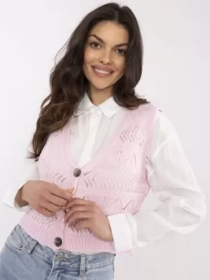 Dámsky sveter SUBLEVEL D93076J90849A BRIGHT PINK