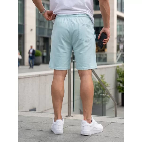  Pánske kraťasy DSTREET SX2631 SVETLO MODRÁ 