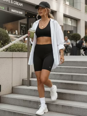 Dámske kraťasy DSTREET SY0583 ČIERNA