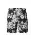 Pánske kúpacie kraťasy URBAN CLASSICS TB2679 BLACK FLOWERS