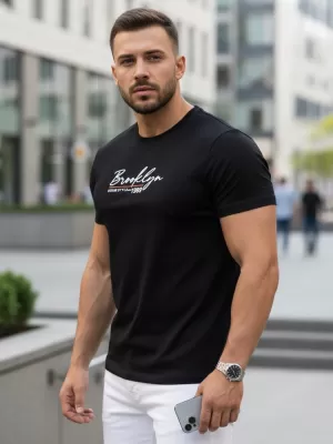 Pánske tričko DSTREET RX5403 ČIERNA