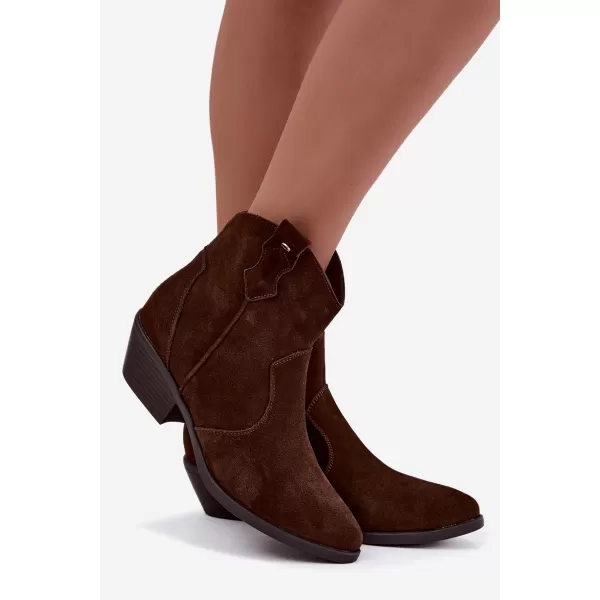  Dámske členkové topánky BIG STAR SHOES SS274463 HNEDÁ 
