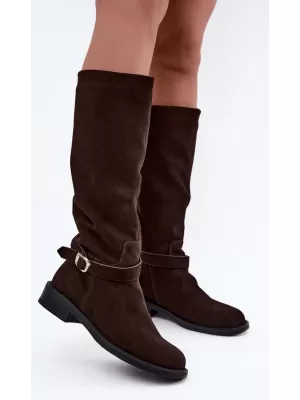 Dámske čižmy VINCEZA 89168 BROWN