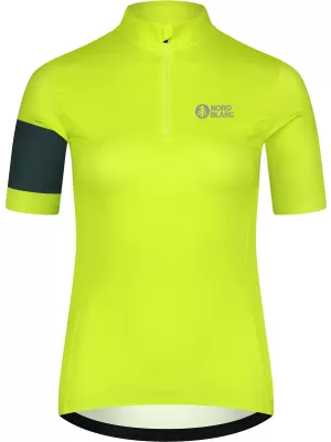 Dámsky cyklo dres NORDBLANC ENTHUSIAST NBSLF8084 ZELENÁ