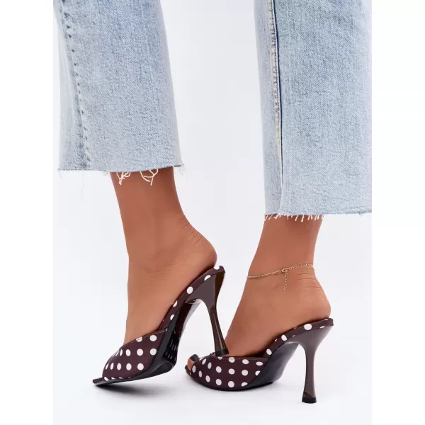  Dámske šľapky BOTO SQC-295 BROWN HNEDÁ 