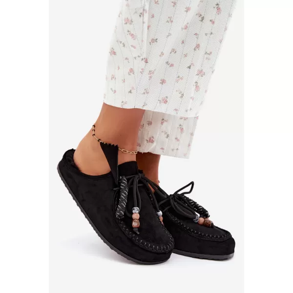  Dámske šľapky BOTO 5002 BLACK 