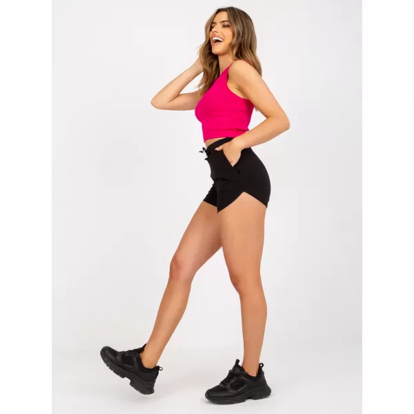  Dámske kraťasy BASIC FEEL GOOD AP-SN-119.07 NOIRE 