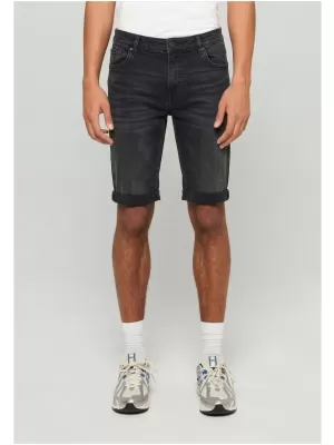 Pánske kraťasy URBAN CLASSICS TB8457 BLACK WASHED