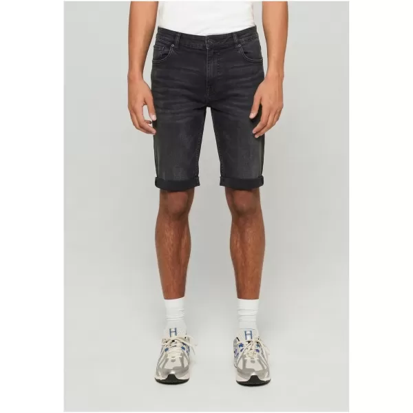  Pánske kraťasy URBAN CLASSICS TB8457 BLACK WASHED 