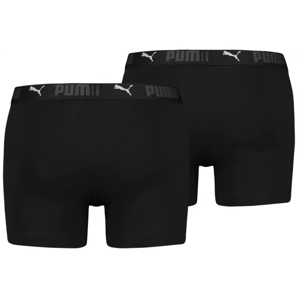  Pánske boxerky PUMA SPORT COTTON BOXER 2P 93552101 BLACK 