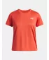 Dievčenské tričko UNDER ARMOUR TECH SSC 6005138-690 ČERVENÁ