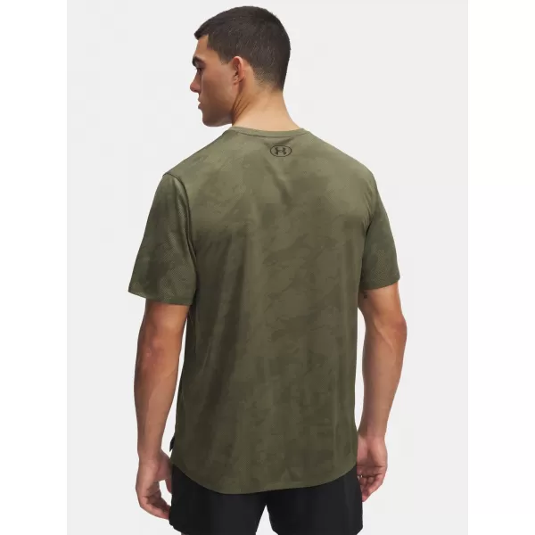  Pánske tričko UNDER ARMOUR TECH VENT JCQRD SS 1390047-390 ZELENÁ 