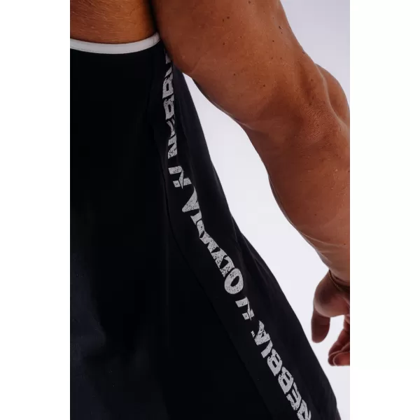 Pánske tielka NEBBIA OLYMPIA MUSCLE BACK STRINGER 948 BLACK 