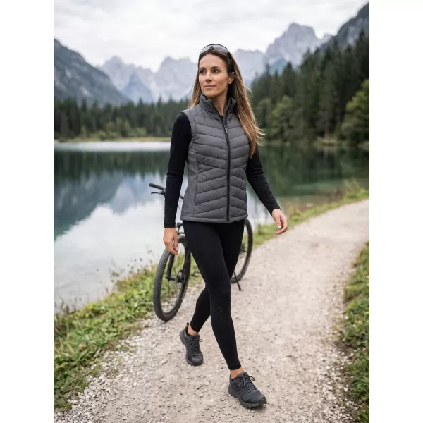  Dámska hybridná vesta MALFINI PREMIUM CROSS 558 LIGHT ANTHRACITE 