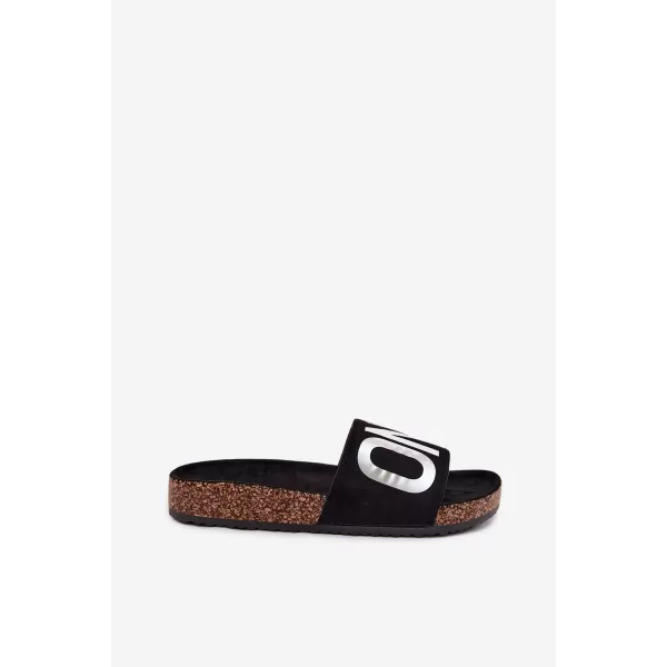  Dámske šľapky VINCEZA 22-2217 BLACK 