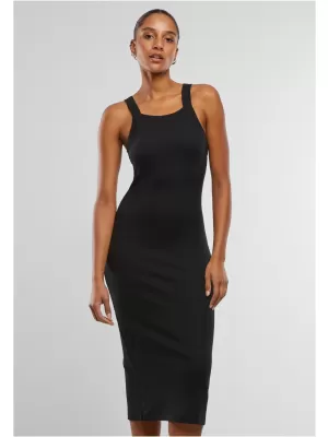 Dámske šaty URBAN CLASSICS TB7526-00007 BLACK