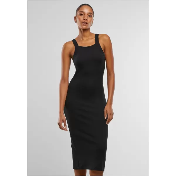  Dámske šaty URBAN CLASSICS TB7526-00007 BLACK 