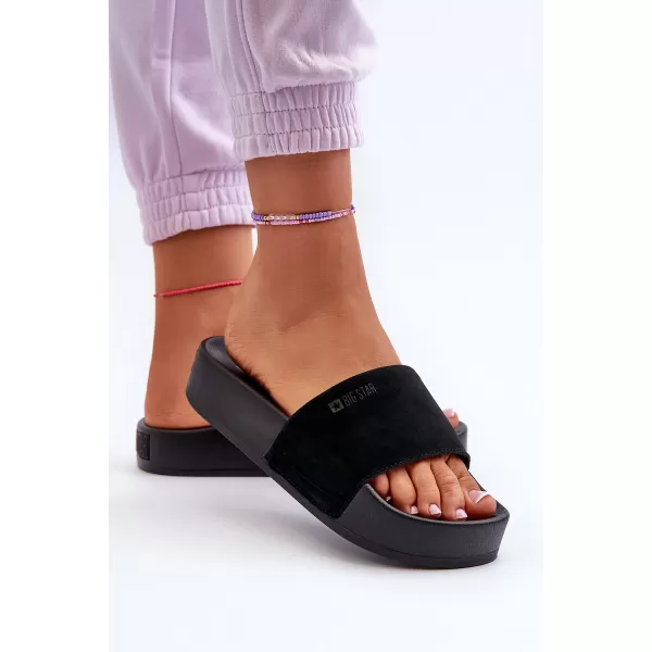  Dámske sandále BIG STAR SHOES NN274A670 BLACK 