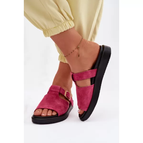 Dámske šľapky BOTO 26SD18-51 FUSCHIA 