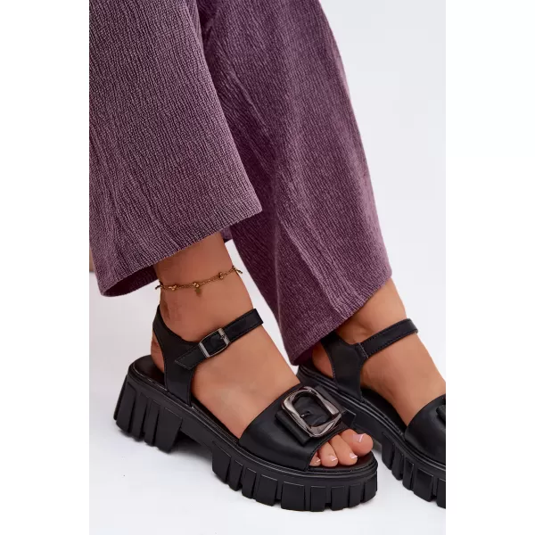  Dámske sandále VINCEZA 79611 BLACK 