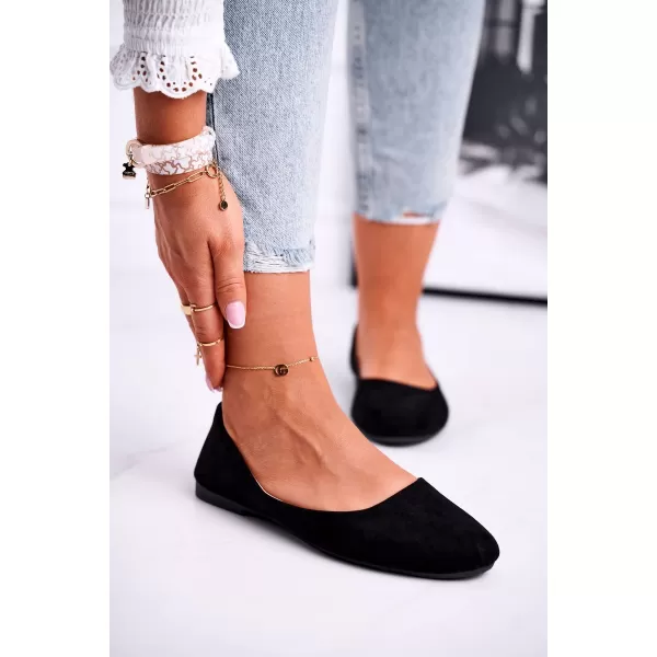  Dámske baleríny BOTO 9BL02-1031 BLACK 