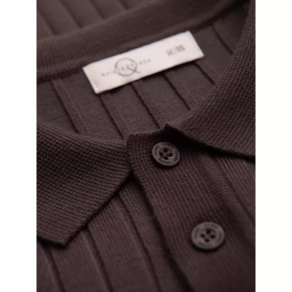  Pánske polo tričko OMBRE OM-POSS-0180 LIGHT BROWN 