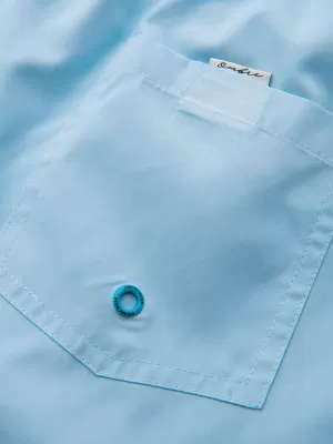 Pánske kraťasy OMBRE OM-SRSS-0216 LIGHT BLUE