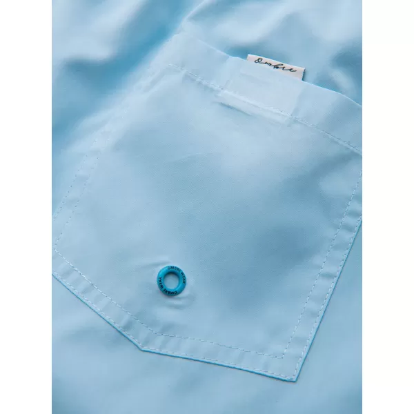  Pánske kraťasy OMBRE OM-SRSS-0216 LIGHT BLUE 