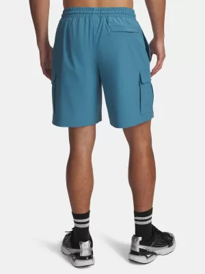Pánske kraťasy UNDER ARMOUR VIBE WOVEN CARGO SHORT 1386560-466 MODRÁ